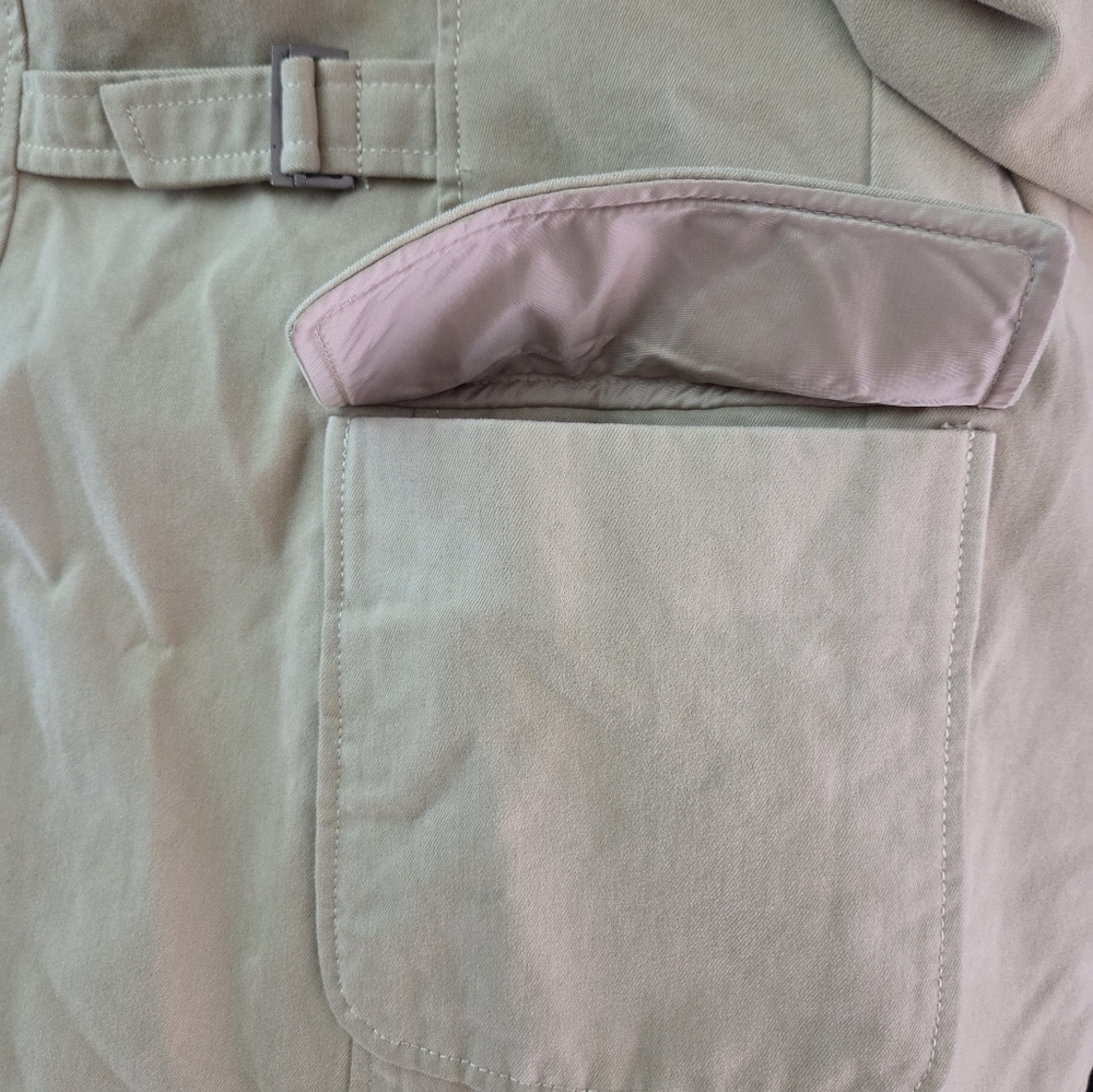 Solid Homme Woo Young Mi Beige Utility Blazer Jacket NWT Minimalist Size 50 NWT - Picture 8 of 16